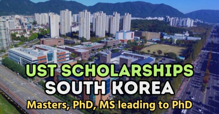 🎓 UST International Scholarships 2025 – South Korea 🇰🇷