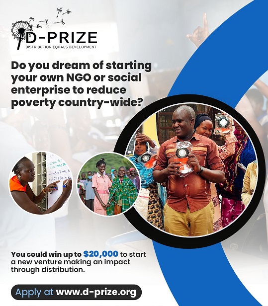 D-Prize Challenge 2026: Empowering Social Entrepreneurs to Combat Poverty